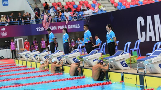 Bảng tổng sắp huy chương Para Games sáng 8.6 Việt Nam cán mốc 60 huy chương vàng